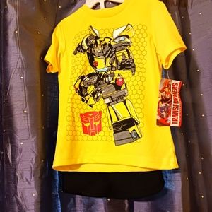 Authentic Tranformers short set 3T